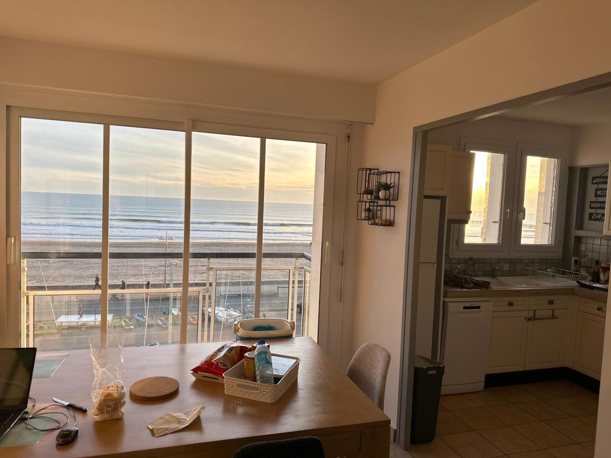 Bord De Mer Vue Panoramique Avec Parking Prive 생장드몽 외부 사진